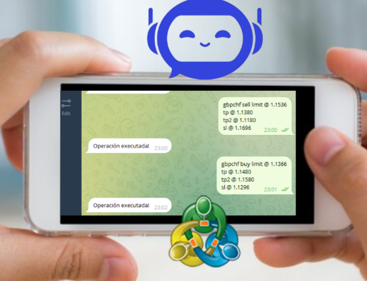 Robot para ejecutar señales vía Telegram MT5